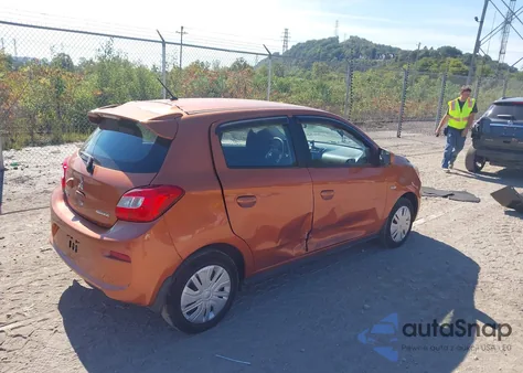 2019 Mitsubishi Mirage Es z USA, uszkodzony, nr VIN ML32A3HJ8KH011470